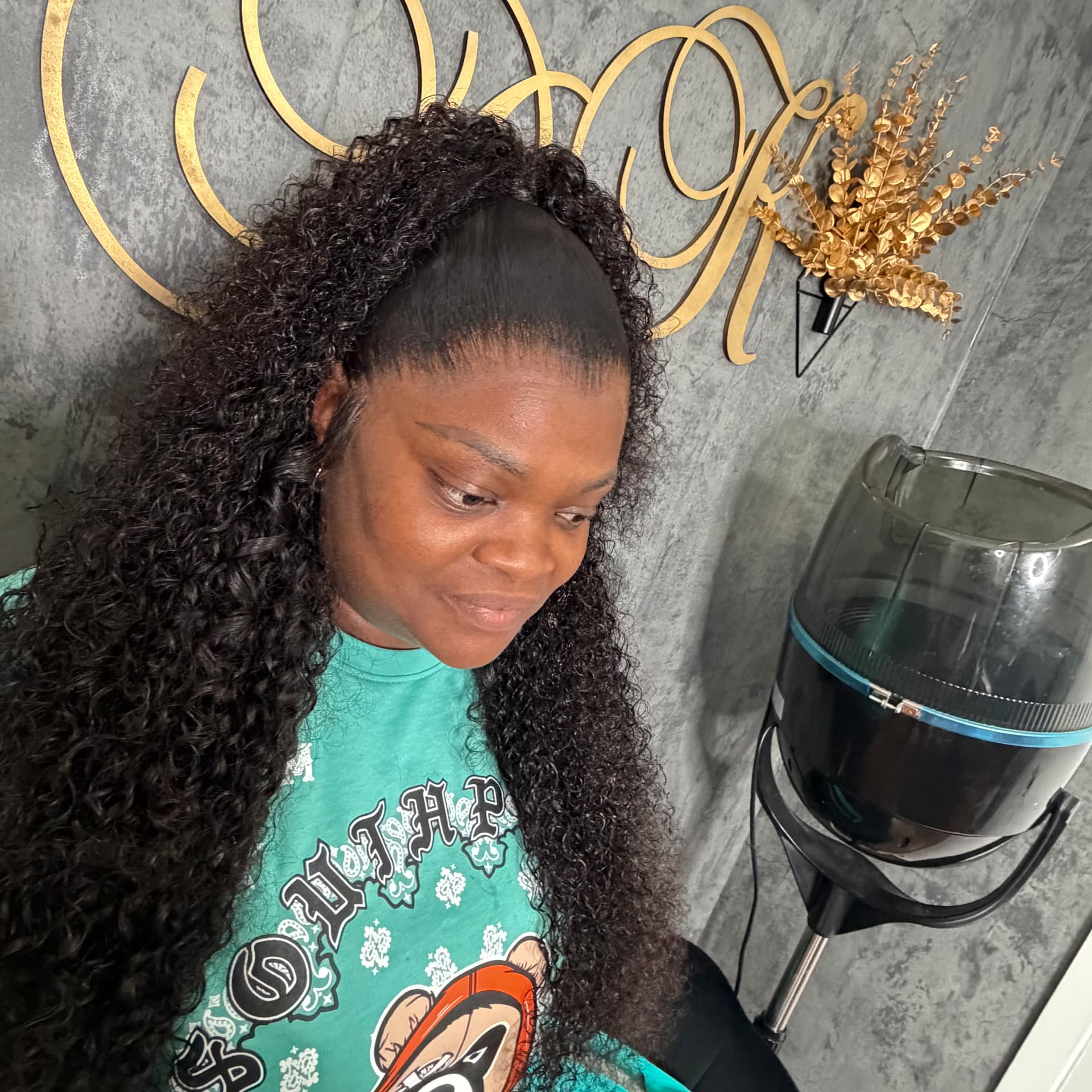 Curly High Ponytail